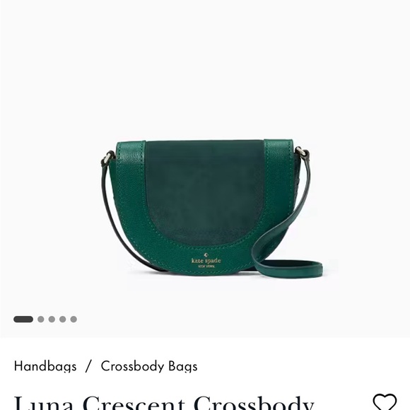 [SOLD] Kate Spade Green Crossbody Bag - Picture 8 of 9